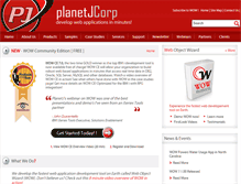 Tablet Screenshot of planetjavainc.com